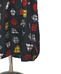 銘仙着物リメイク　自作 | ワンピース