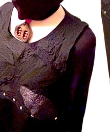 自作　シワシワ縫加工　留袖ジャンスカ | ジャンパースカート