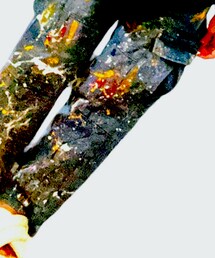 自作ドロッピング | デニムパンツ