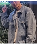ネットで購入の「ジャケット/アウター(デニムジャケット)」
