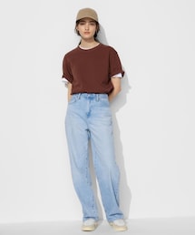 UNIQLO | ワイドストレートジーンズ 21(デニムパンツ)