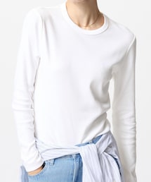 UNIQLO | ソフトリブクルーネックT S(Tシャツ/カットソー)