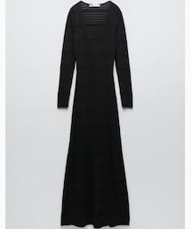 ZARA | オープンニットワンピース(ワンピース/ドレス)