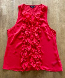 FOREVER 21 | ノースリーブフリルブラウス(トップス)