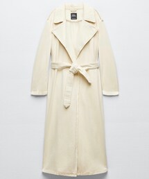 ZARA | コットントレンチコート ベルト(トレンチコート)