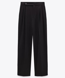 ZARA | フルレングス マスキュリンパンツ(パンツ)