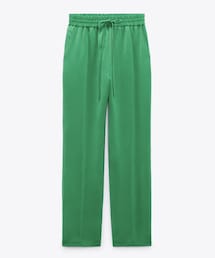 ZARA | パジャマスタイルパンツ シームディテール(パンツ)