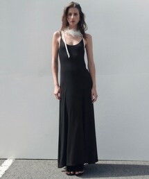 ZARA | ストラップロングワンピース(ワンピース/ドレス)
