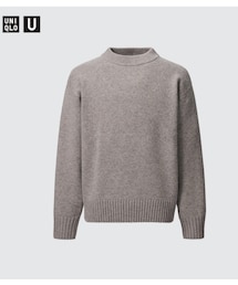 UNIQLO | プレミアムラムローゲージセーター（長袖）(ニット/セーター)