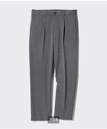 UNIQLO | タックワイドパンツ(スラックス)