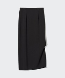 UNIQLO | ストレッチダブルフェイスナロースカート(スカート)