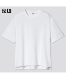 UNIQLO | UNIQLO エアリズムコットンオーバークルーネックT(半袖) /size M / ¥1500(トップス)