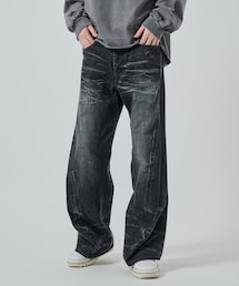 NVRFRGT | 別注 3D TWISTED WIDE LEG JEANS(デニムパンツ)