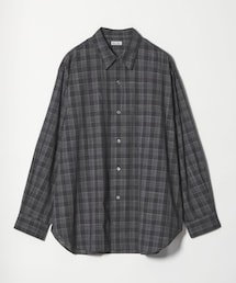 Steven Alan | <Steven Alan> スラブ チェック レギュラーカラー シャツ LOOSE(シャツ/ブラウス)
