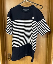 THE NORTH FACE | ノースフェイス　ボーダーTシャツ　ネイビー(Tシャツ/カットソー)
