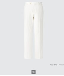 UNIQLO | 感動パンツ　ホワイト(スラックス)