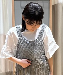 Samansa Mos2 blue | トップス