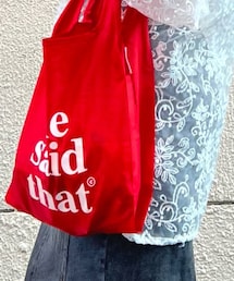 she said that | エコバッグ/サブバッグ