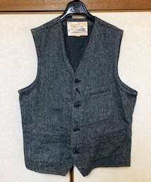 SUGAR CANE | SUGAR CANE  ブラックコバートベスト(ベスト)