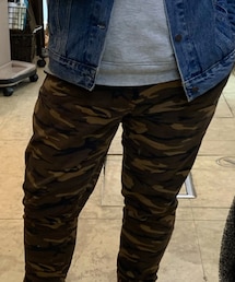 迷彩ジョガーパンツ | スウェットパンツ