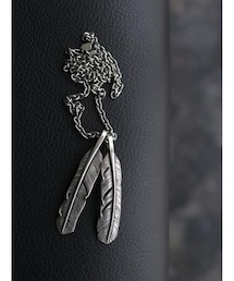 hemlock | ヘムロック　フェザーネックレス(ネックレス)