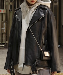 MOUSSY | ライダースジャケット