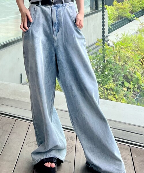 小山モモ｜studio doeのデニムパンツを使ったコーディネート - WEAR