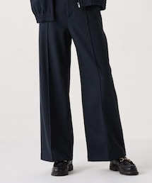 UNIQLO | ブラッシュドジャージーワイドパンツ(スウェットパンツ)