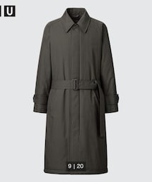 UNIQLO | パデッドステンカラーコート(ステンカラーコート)