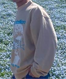 LIBERE | 【ZOZO限定商品】『LIBERE REBLE』MOCKNECK  LONG SLEEVE TEE / モックネックロングスリーブ(スウェット)