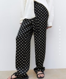 ZARA | プリントパジャマボトム(パンツ)