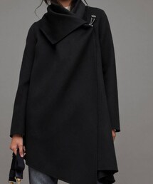 ALLSAINTS | Monument Eve Wool Blend Coat | Size 0 | $599(ピーコート)