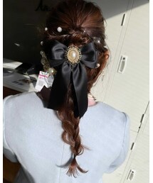 ROJITA | ワンポイントビジューバレッタ(バレッタ/ヘアクリップ)