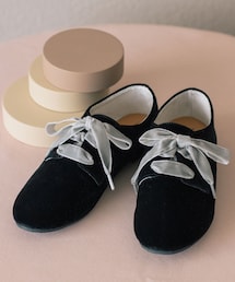 Samansa Mos2 | 【kazumi×SamansaMos2】2WAYレースアップシューズ（ブラック）(シューズ)