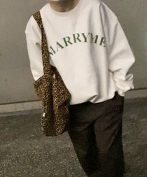 MARRY ME | スウェット