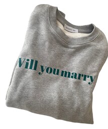 MARRY ME | スウェット
