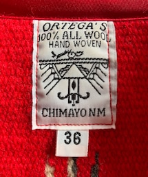 ORTEGA'S | ✨ORTEGA'S HAND MADE CHIMAYO VEST✨(その他アウター)