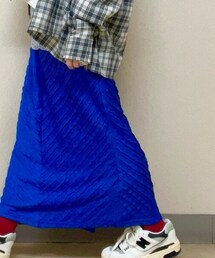 Samansa Mos2 blue | スカート