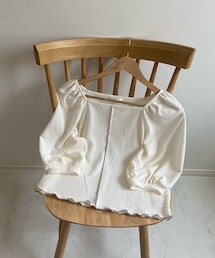 しまむら | スクエアネックトップス ¥990tax(Tシャツ/カットソー)