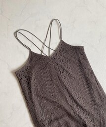 しまむら | レースキャミワンピース ¥1,790tax(ワンピース)
