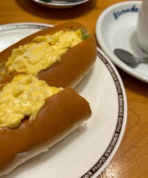 コメダ | 卵フィリングってマヨ味薄いのが多いけど、これは比較的マヨ多めでおいしかった˙ᵕ˙(その他)