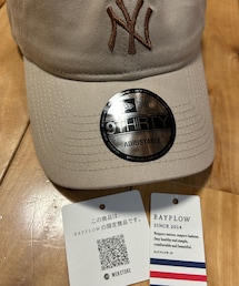 NEW ERA | BAYFLOW限定商品  文字が🟤なとこが好き♡(キャップ)