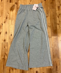 しまむら | 2024秋購入 しまむら ayano by Cutie Beauty サイドレースロンP  Lsizeのみ残ってて買えた!! Lでも丈は長くなくて良かった!!(スウェットパンツ)