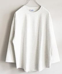 SCREEN STARS | ROUND HEM 4/5 TEE アッシュ(Tシャツ/カットソー)