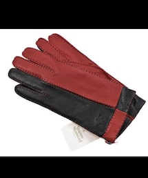 Vivienne Westwood | VivienneWestwood バイカラー手袋 レッド × ブラック (手袋)