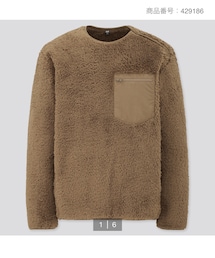 UNIQLO | ファーリーフリースプルオーバー（長袖）(トップス)