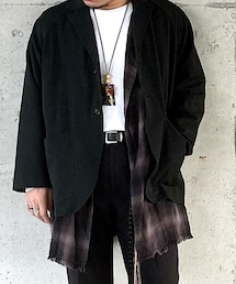 used | チェックガウンシャツ(シャツ/ブラウス)