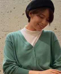 H&M | ノースリーブハイネックトップス(タンクトップ)