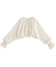 GRL | からみレースキャンディースリーブボレロ【fo1744】(カーディガン/ボレロ)