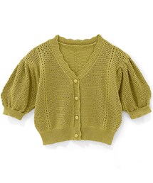 GRL | 透かし編みスカラップニットカーディガン【ac2149】(カーディガン/ボレロ)